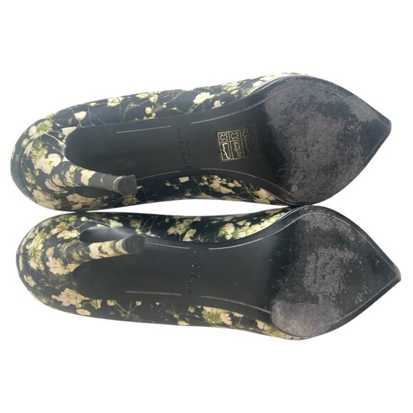 GIVENCHY 41 11 Escarpin Floral Print Pumps Photorealistic Babys Breath Stiletto - Picture 9 of 9